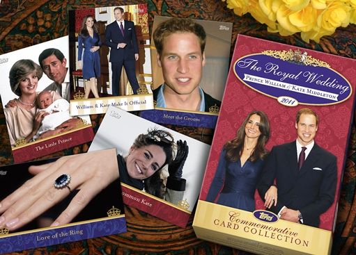 prince william wedding card. Topps Celebrates Royal Wedding