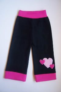 Valentine's Love Fleece Pants Size Med/Large Reduced!