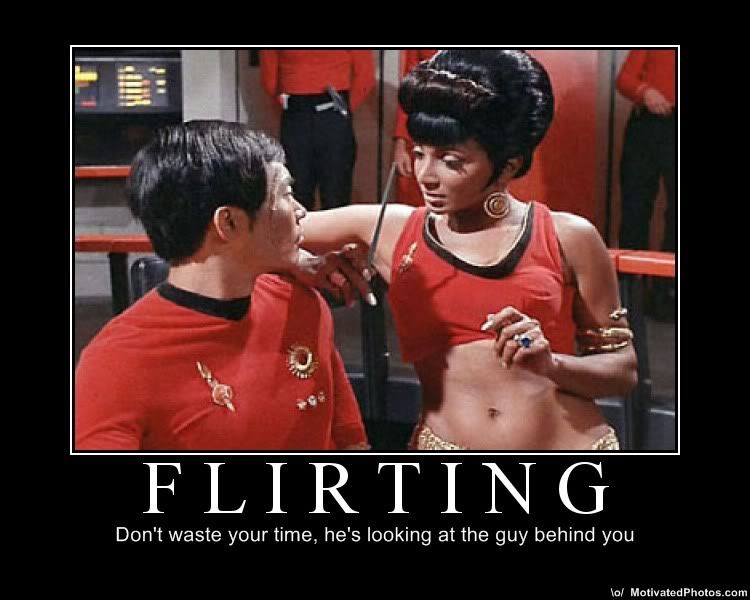 sulu flirting Pictures, Images and Photos