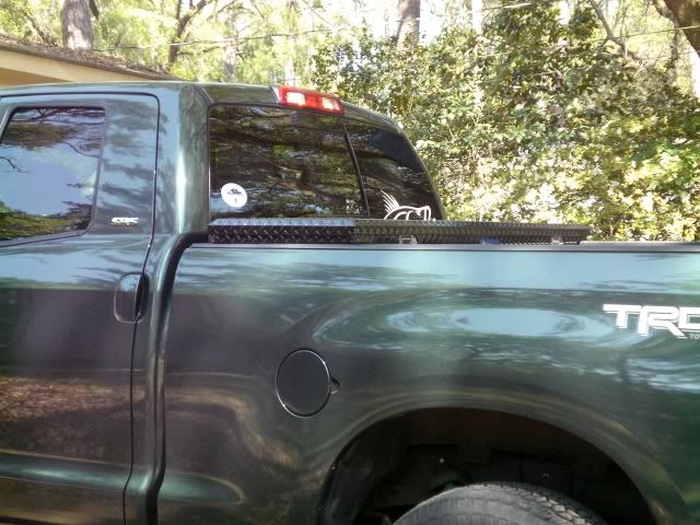 Black tool boxes for toyota tundra