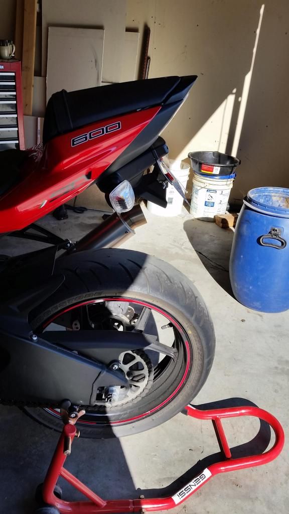 Finally, a DIY fender eliminator tutorial! (kinda) Kawasaki Ninja ZX