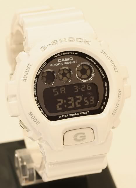 eminem g shock watch. Casio White G-Shock Metallic