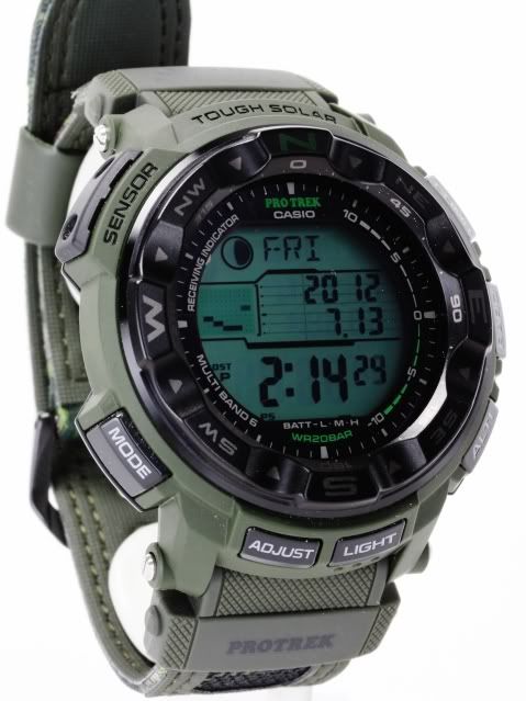 Casio Tough Solar Watch User Manual