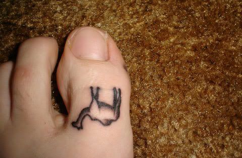 CUTE FOOT TATTOO 