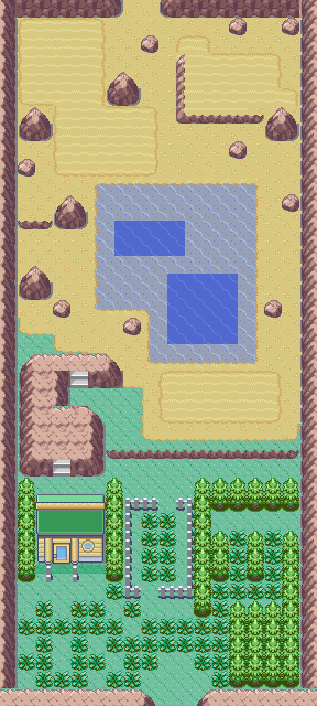 Pokémon Game Map Off