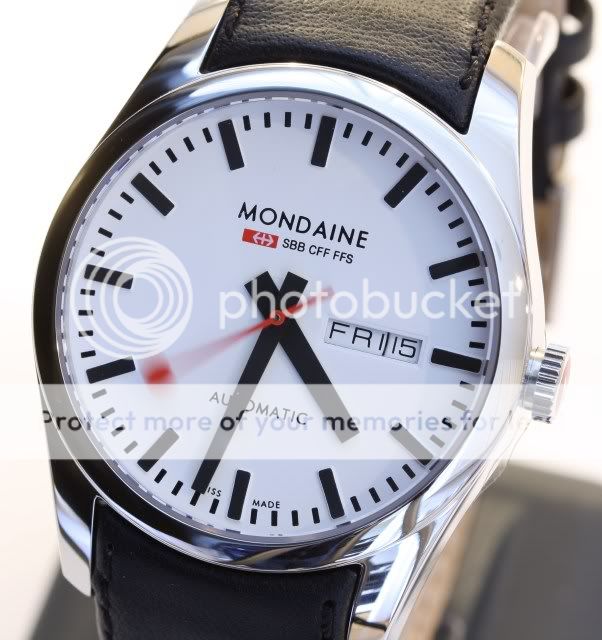 MONDAINE Men Retro Automatic Watch A135.30345.11SBB NEW  