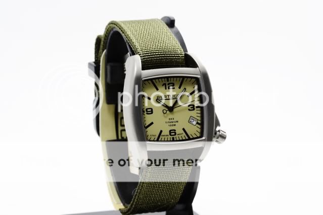 Bertucci C 1T Tonneau Desert Sand Olive Watch 16003 New